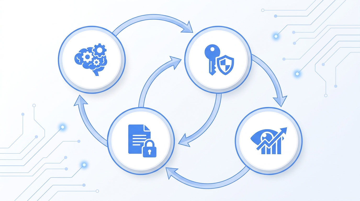 Agent Engineの構成要素（Memory Bank・アイデンティティ管理・可観測性・ポリシー管理）のアーキテクチャ図