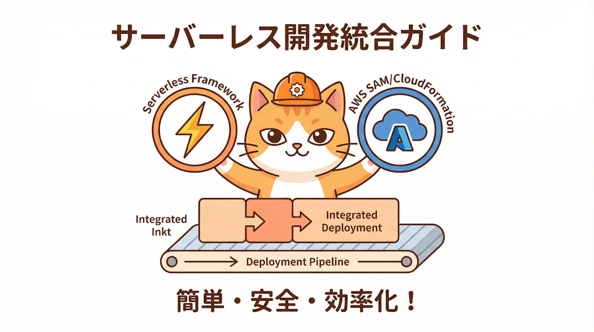 Serverless Framework 4.2.3 が AWS SAM・CloudFormation テンプレートに対応——既存資産をそのまま活かすマルチツール戦略