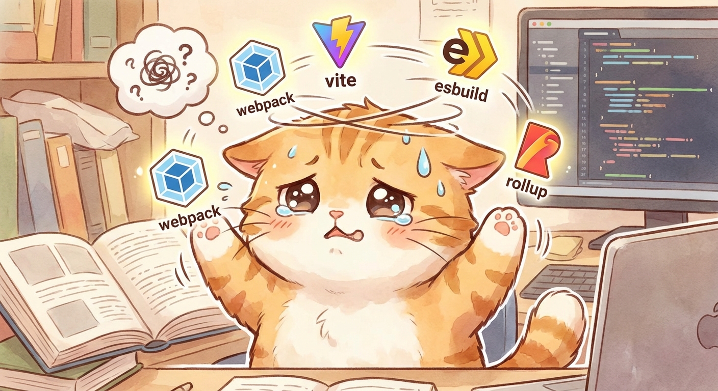 複数のバンドラツールに翻弄されるネコ開発者