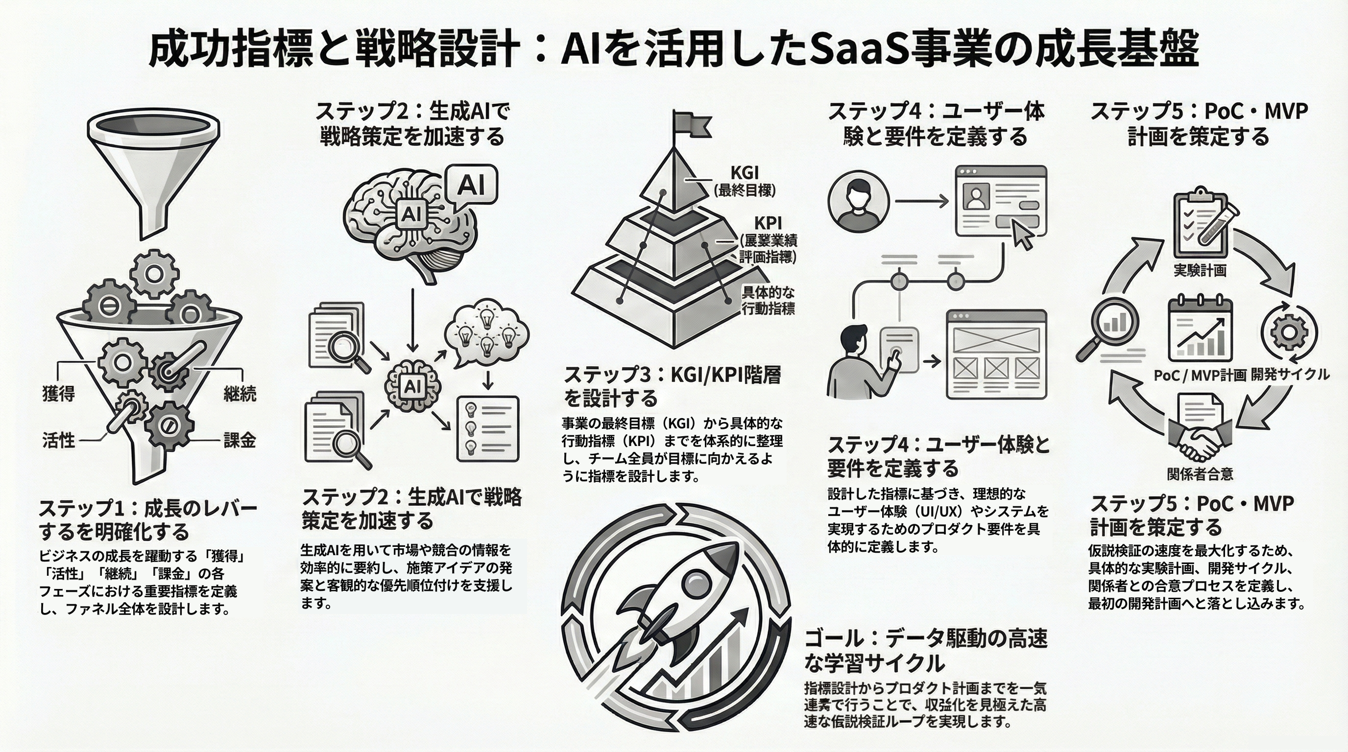 成功指標と戦略設計