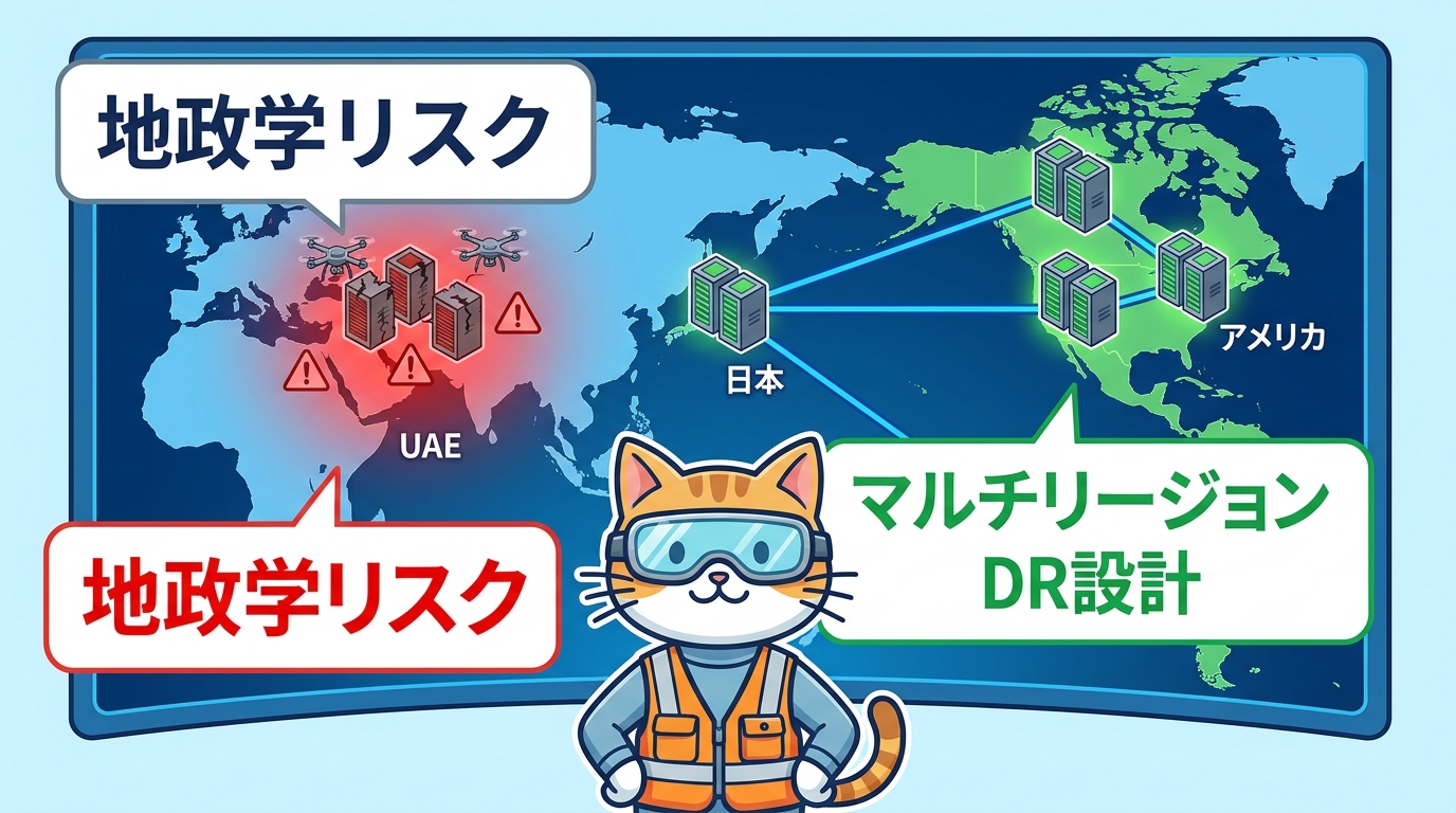AWS UAEリージョンインシデントとマルチリージョン設計