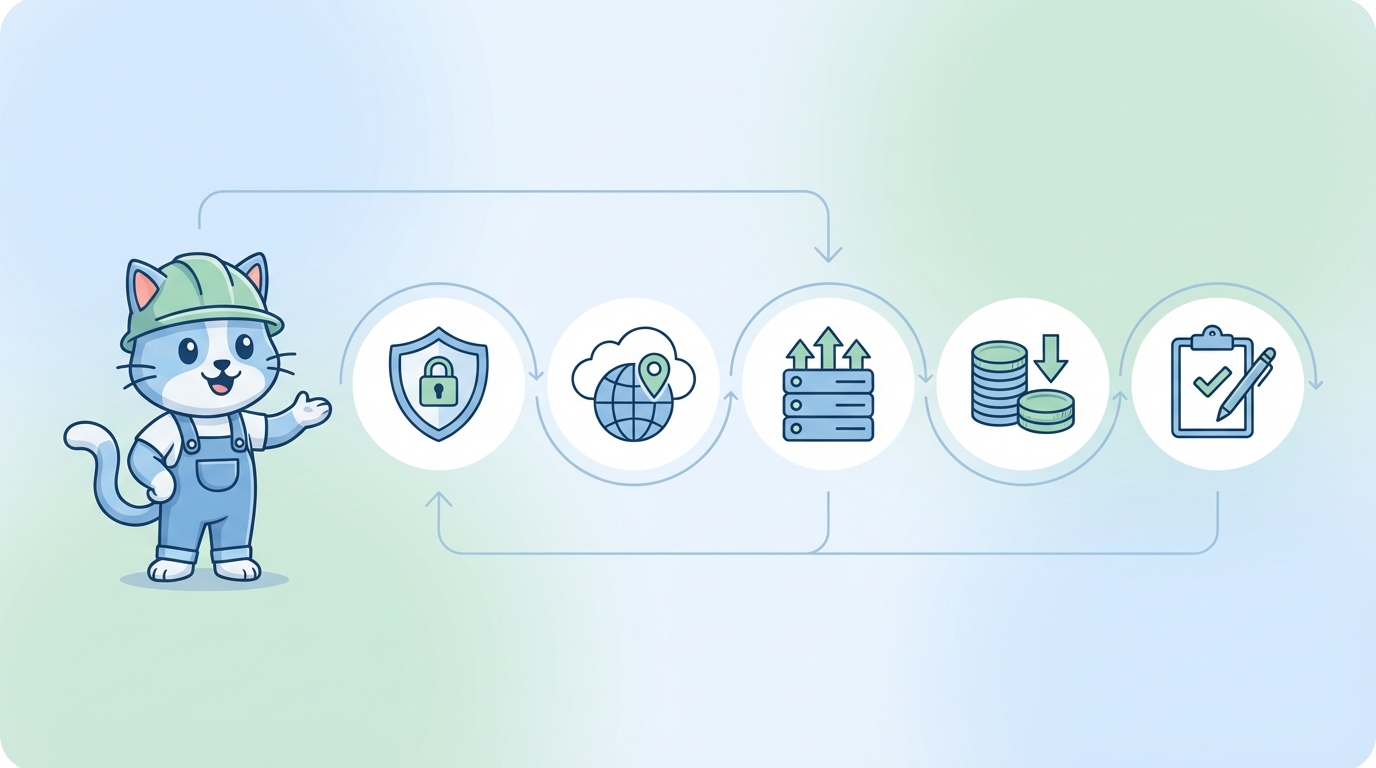 305項目の技術要件カテゴリ一覧
