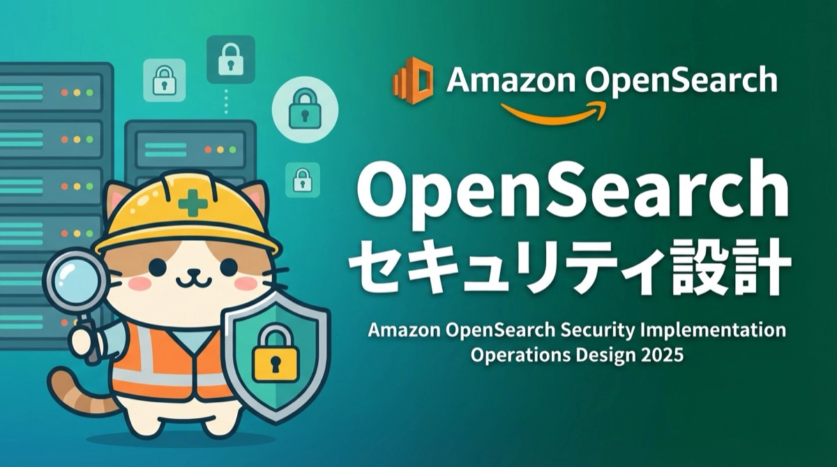 Amazon OpenSearchのセキュリティ実装と運用設計 - 2025年の最適解を探る