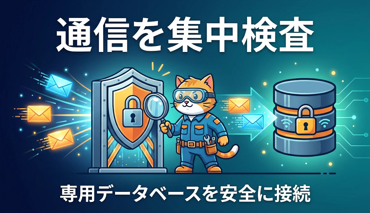Oracle Database@AWS のトラフィックを集中検査する Transit Gateway と Cloud WAN 構成