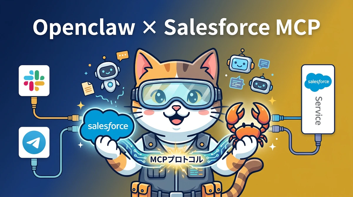 OpenclawとSalesforce MCPを統合して業務自動化を実現する実践ガイド