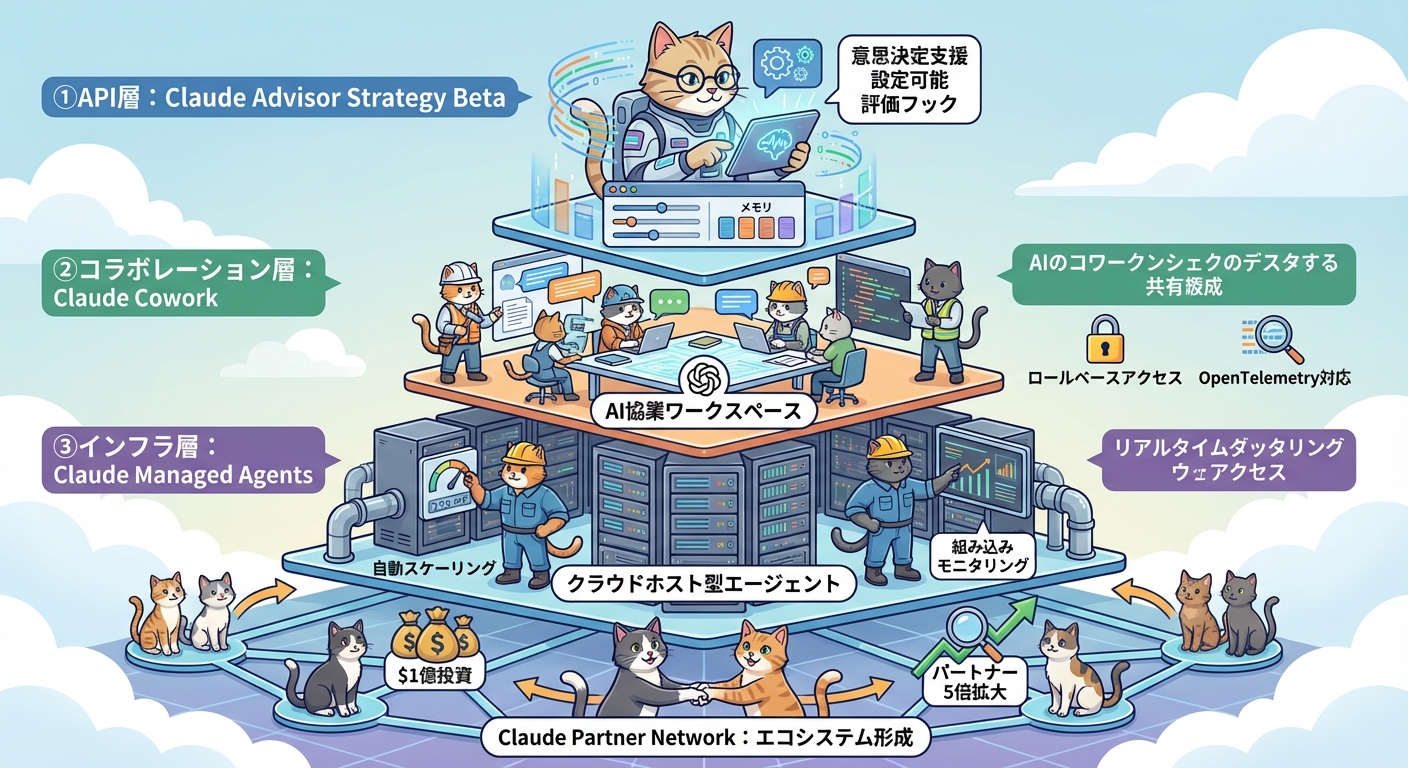 Anthropicアドバイザー戦略の3層構造