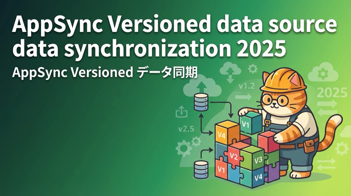 AppSyncのVersionedデータソースで実現する堅牢なデータ同期基盤 - 2025年最新実装ガイド