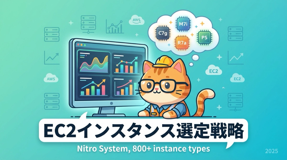 Amazon EC2インスタンス選定の最前線:800種類超から最適解を導くNitro System時代の戦略