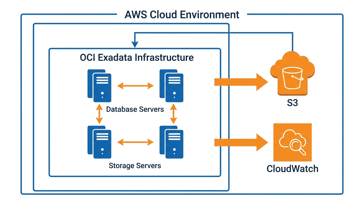 Oracle Database@AWS architecture diagram
