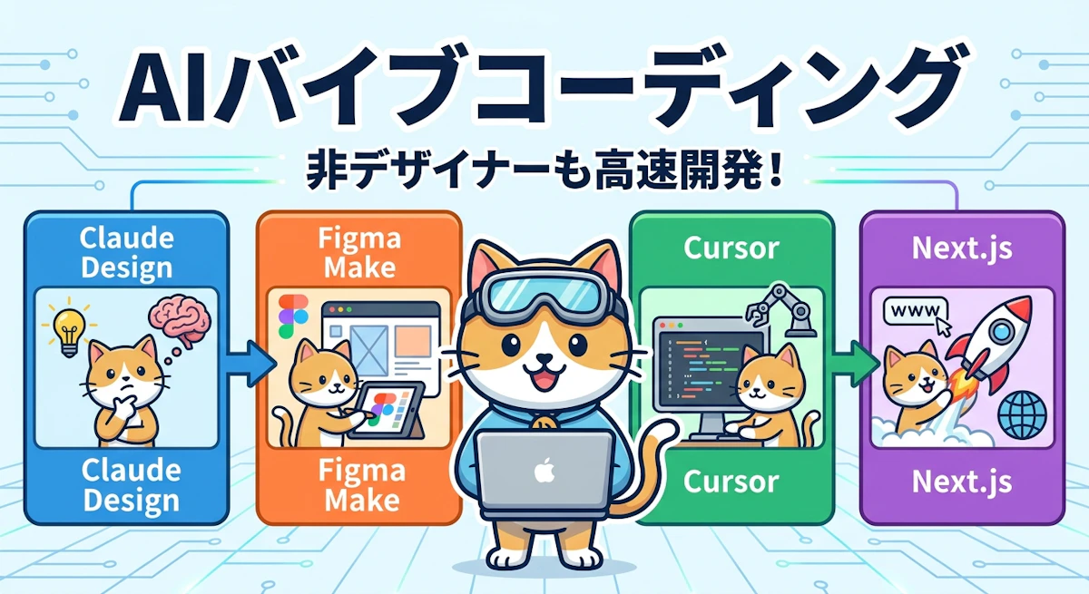 バイブデザインからバイブコーディングへ 3日間で学んだAIツール活用フロー