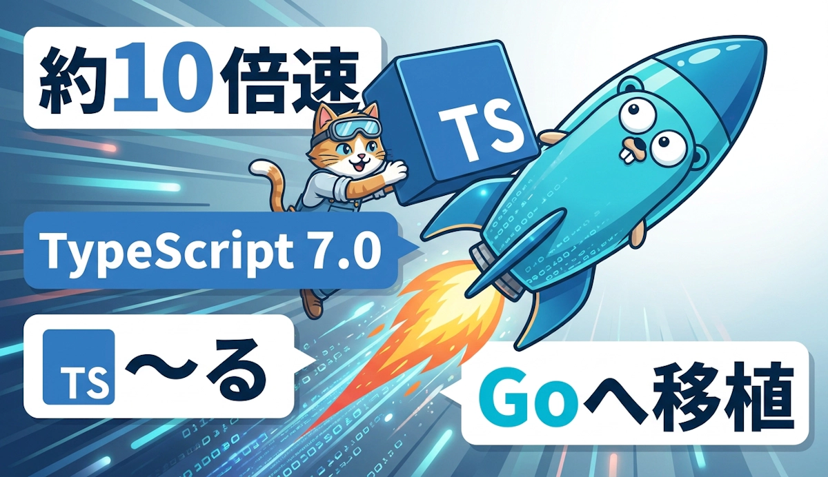 TypeScriptコンパイラがGoへ移植され約10倍高速になったTypeScript 7.0 RCを読み解く