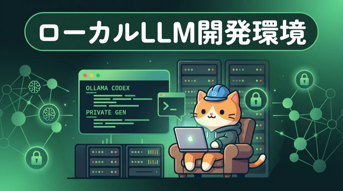 サーバーレス時代のローカルLLM活用！Ollama Codexによるプライベートなコード生成環境の実装と考察