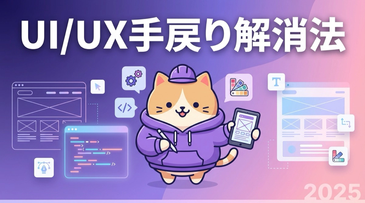 【2025年調査】UI/UX開発の手戻り問題｜デザインと実装の乖離を解消するバイブコーディングの可能性