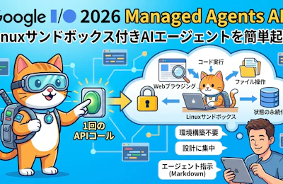 Google Managed Agents APIが変えるAIエージェント実装の前提とMarkdownだけで動く新しい開発体験