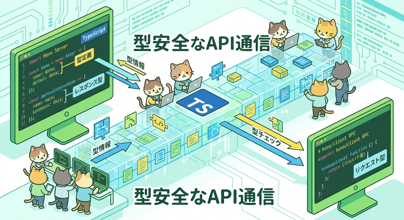 HonoのTypeScript型安全機能