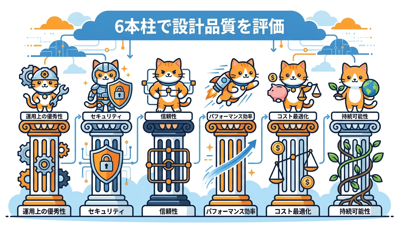 AWS Well-Architected Frameworkの6本柱