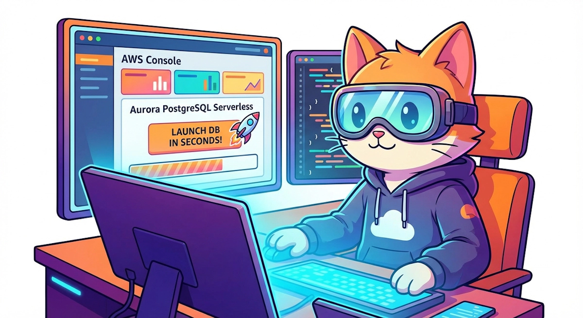 【2026年3月GA】Aurora PostgreSQL express configuration で数秒でサーバーレスDB作成──VPC不要・IAM認証デフォルトの衝撃