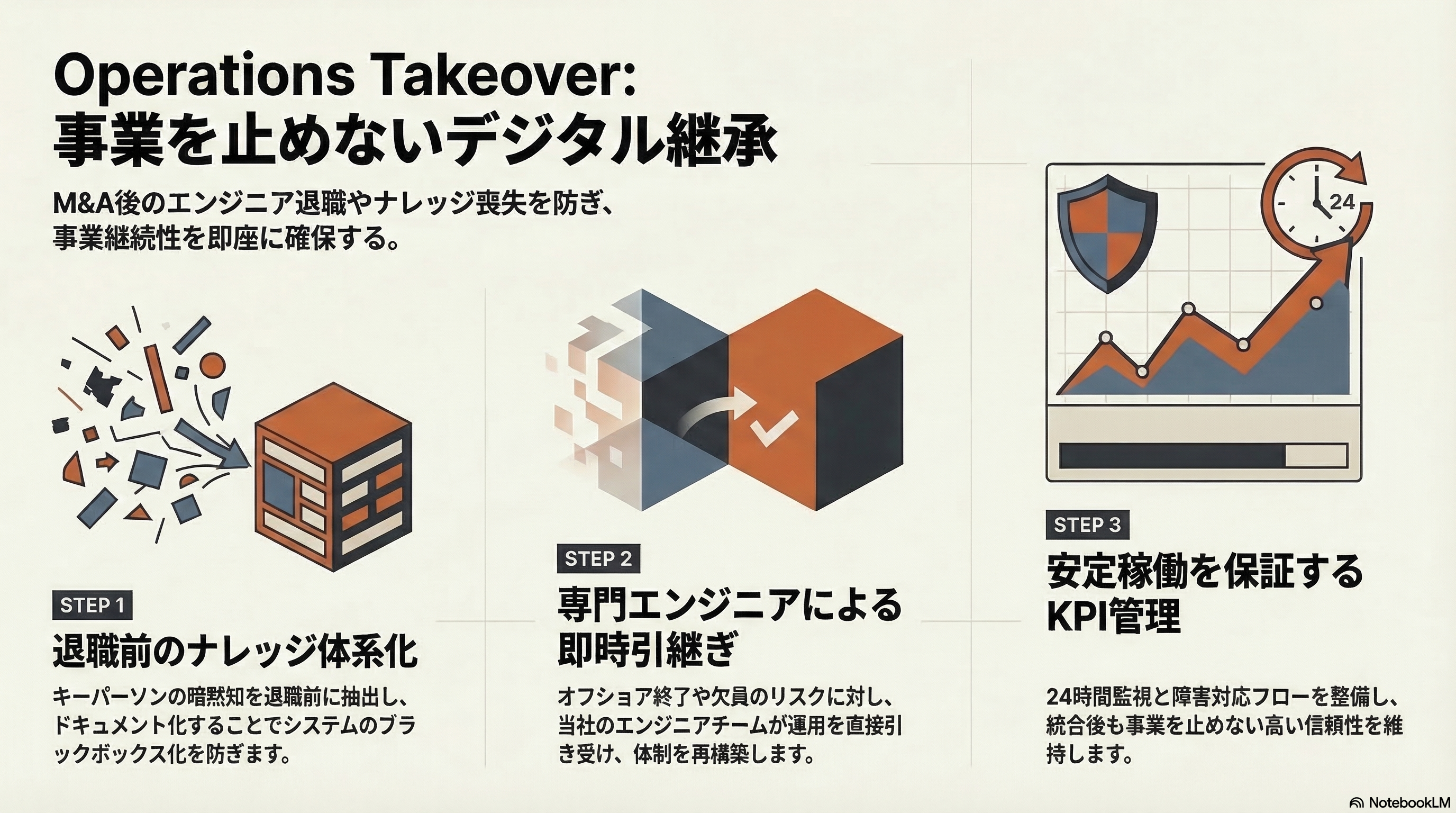 運用保守と引継ぎ