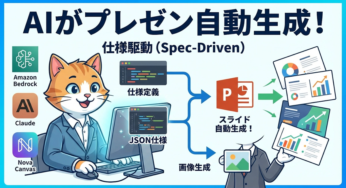 仕様を書いたらスライドはAIが作る — Amazon BedrockとSpec-Driven Presentation Makerで変わるプレゼン制作