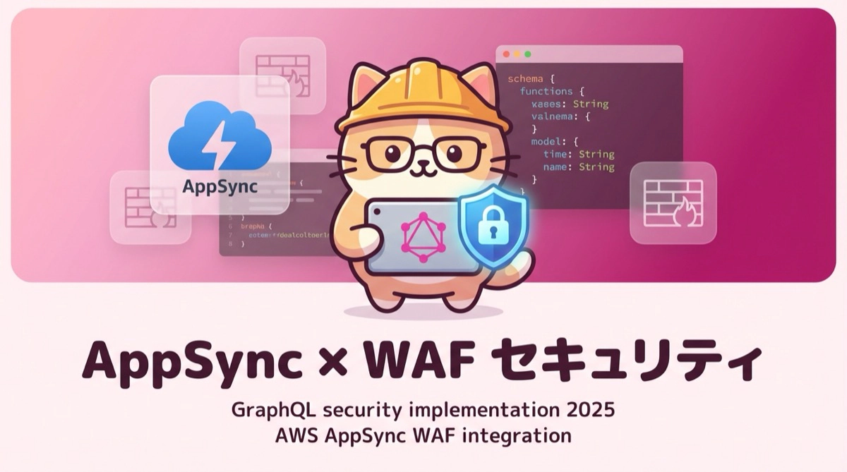 AWS AppSync × WAF 統合の完全ガイド：2025年版で見るGraphQLセキュリティの実装戦略