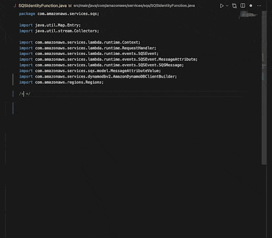 Code generation from a comment