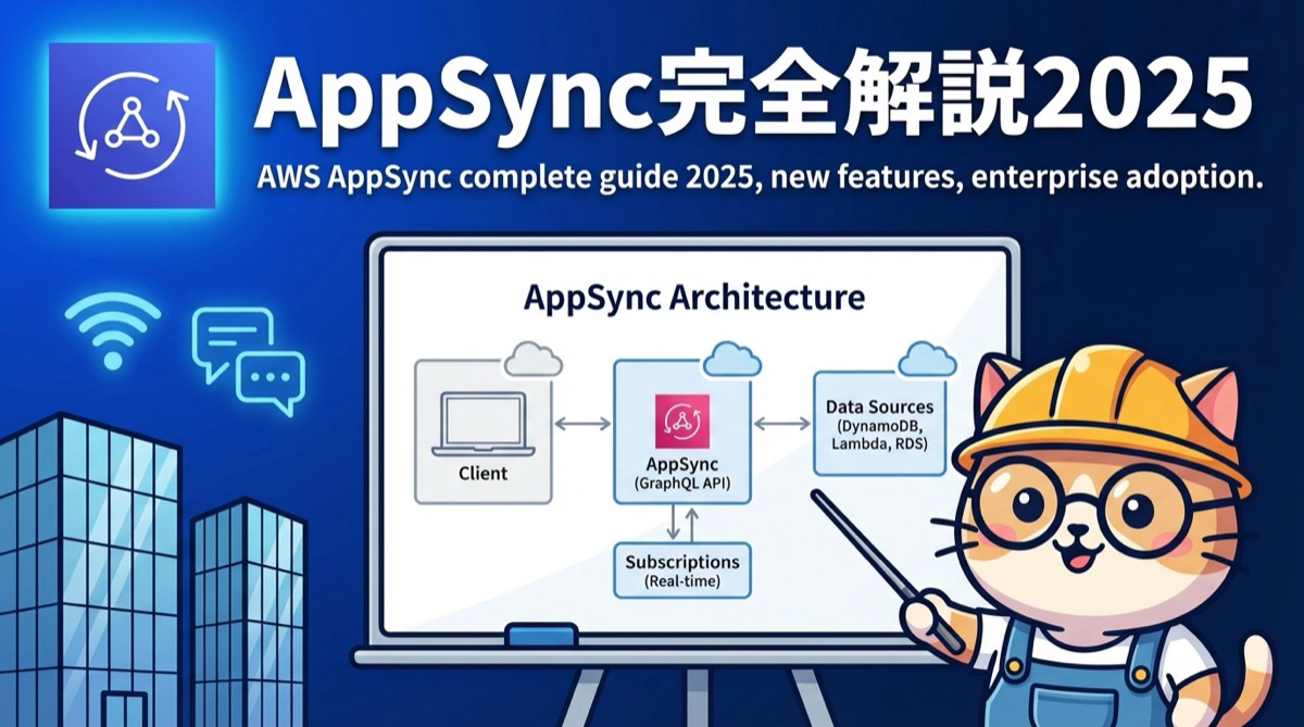 AWS AppSync 完全解説 2025年版 - 新機能とエンタープライズ採用の現在地