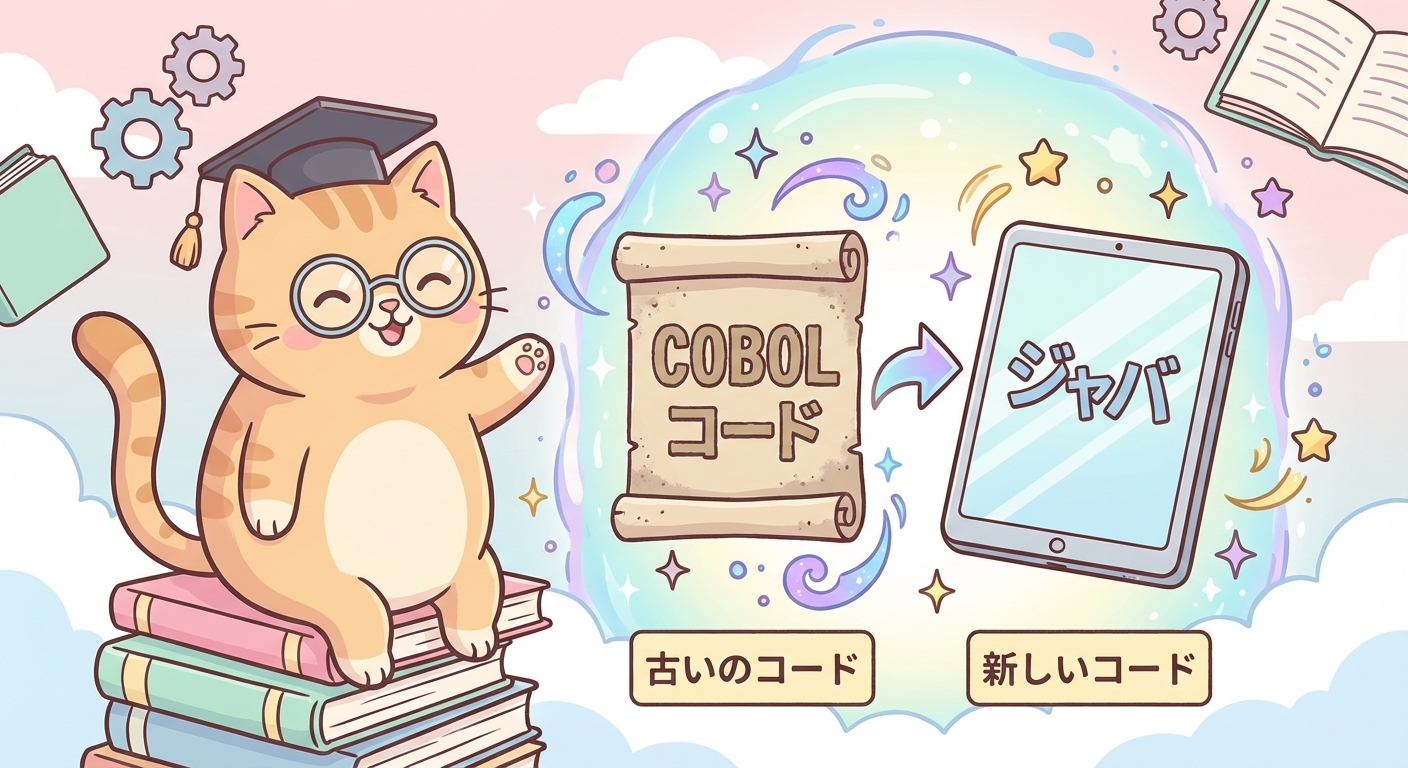 COBOLからJavaへの変換
