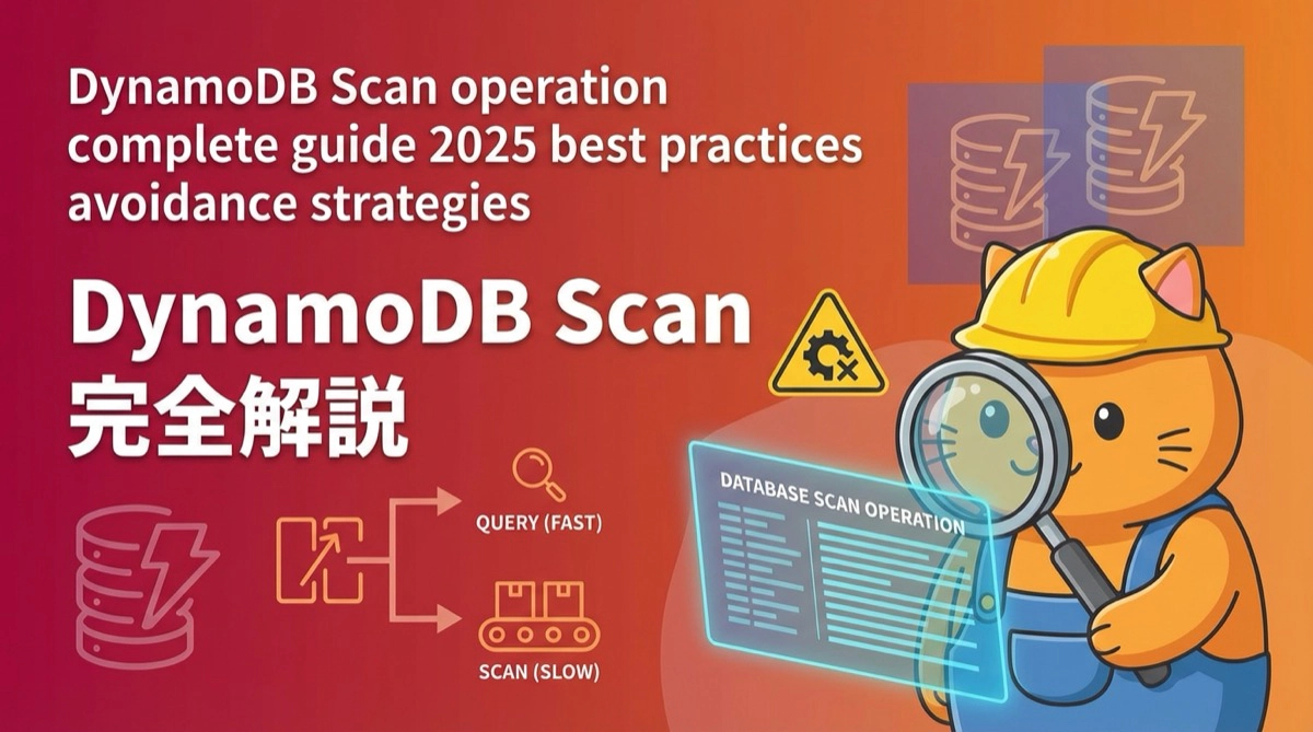 DynamoDBのScanオペレーション完全解説 - 2025年版ベストプラクティスと最新の回避策