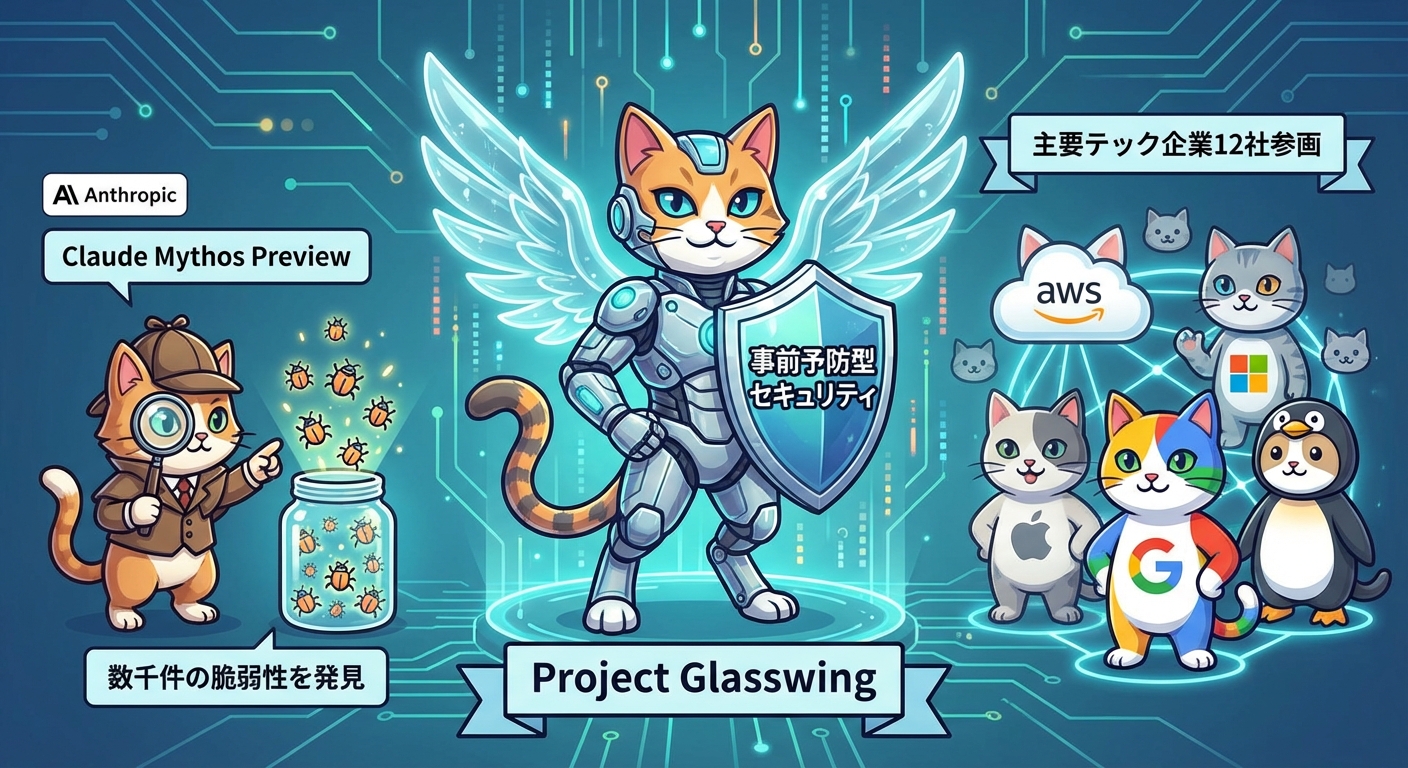 Project Glasswingの概要インフォグラフィック