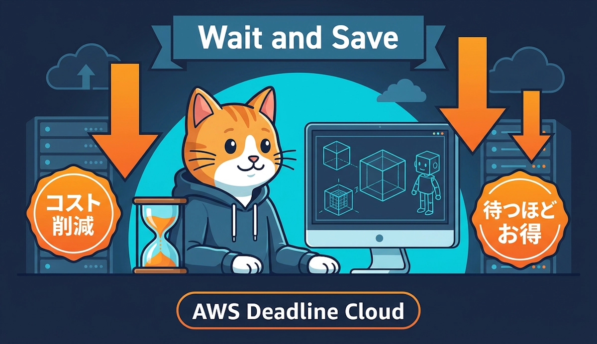 AWS Deadline Cloud の Wait and Save で始めるレンダリングコスト削減入門