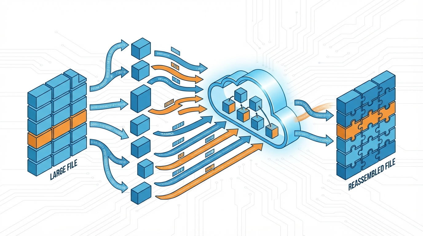 マルチパートアップロードの仕組み