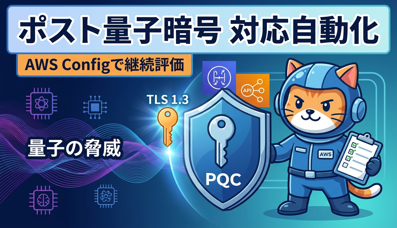 AWS Config でポスト量子暗号(PQC)対応を自動で評価する PQC Readiness Scanner 実践ガイド