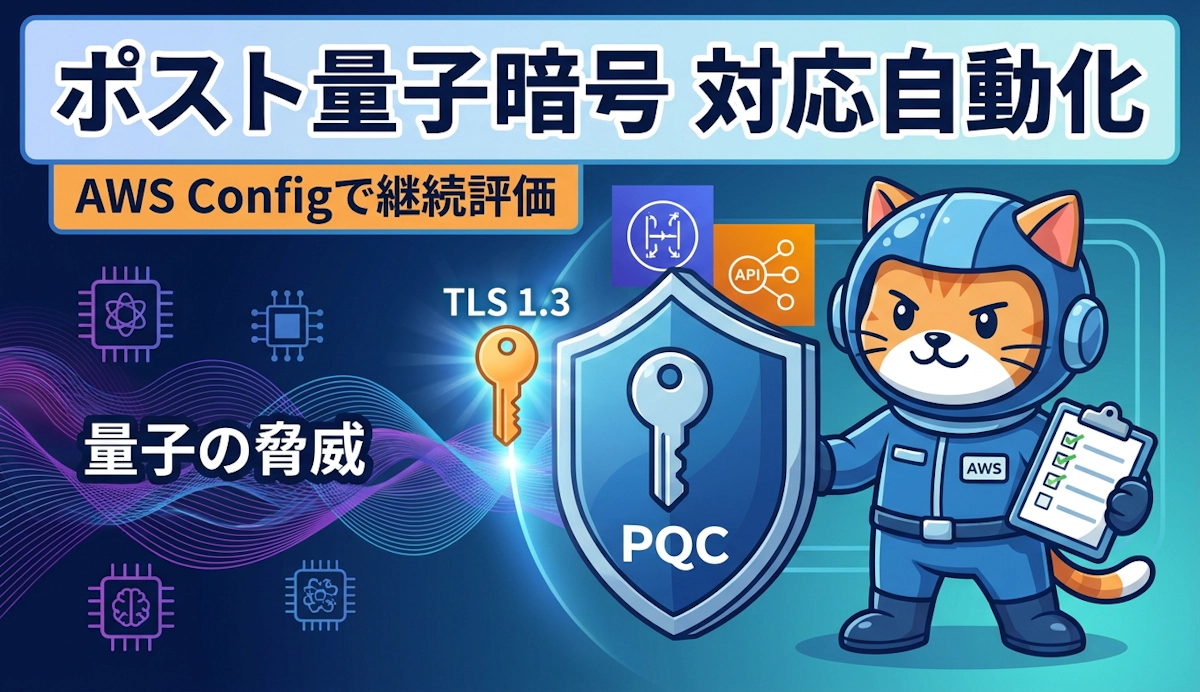 AWS Config でポスト量子暗号(PQC)対応を自動で評価する PQC Readiness Scanner 実践ガイド