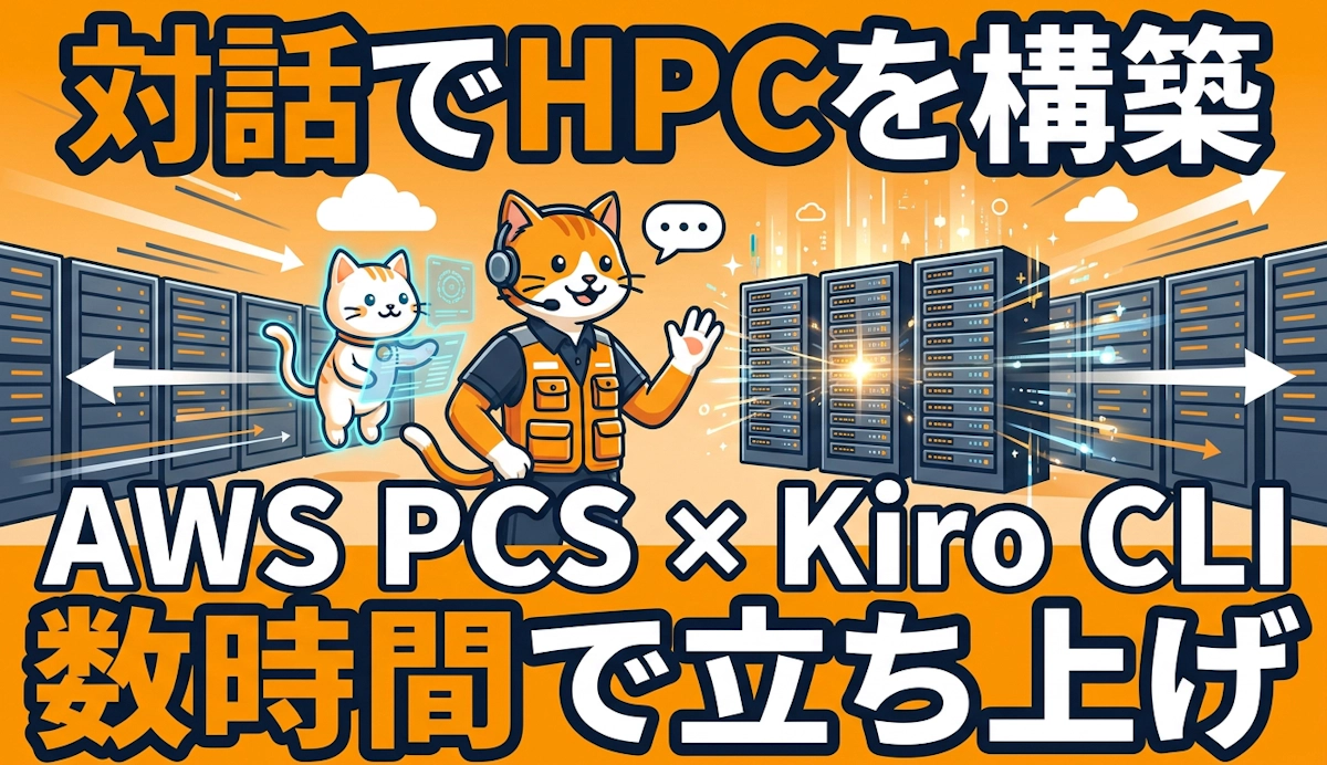 AWS PCSとKiro CLIでHPCクラウド基盤を数時間で立ち上げる