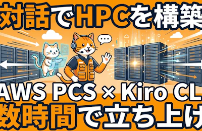 AWS PCSとKiro CLIでHPCクラウド基盤を数時間で立ち上げる