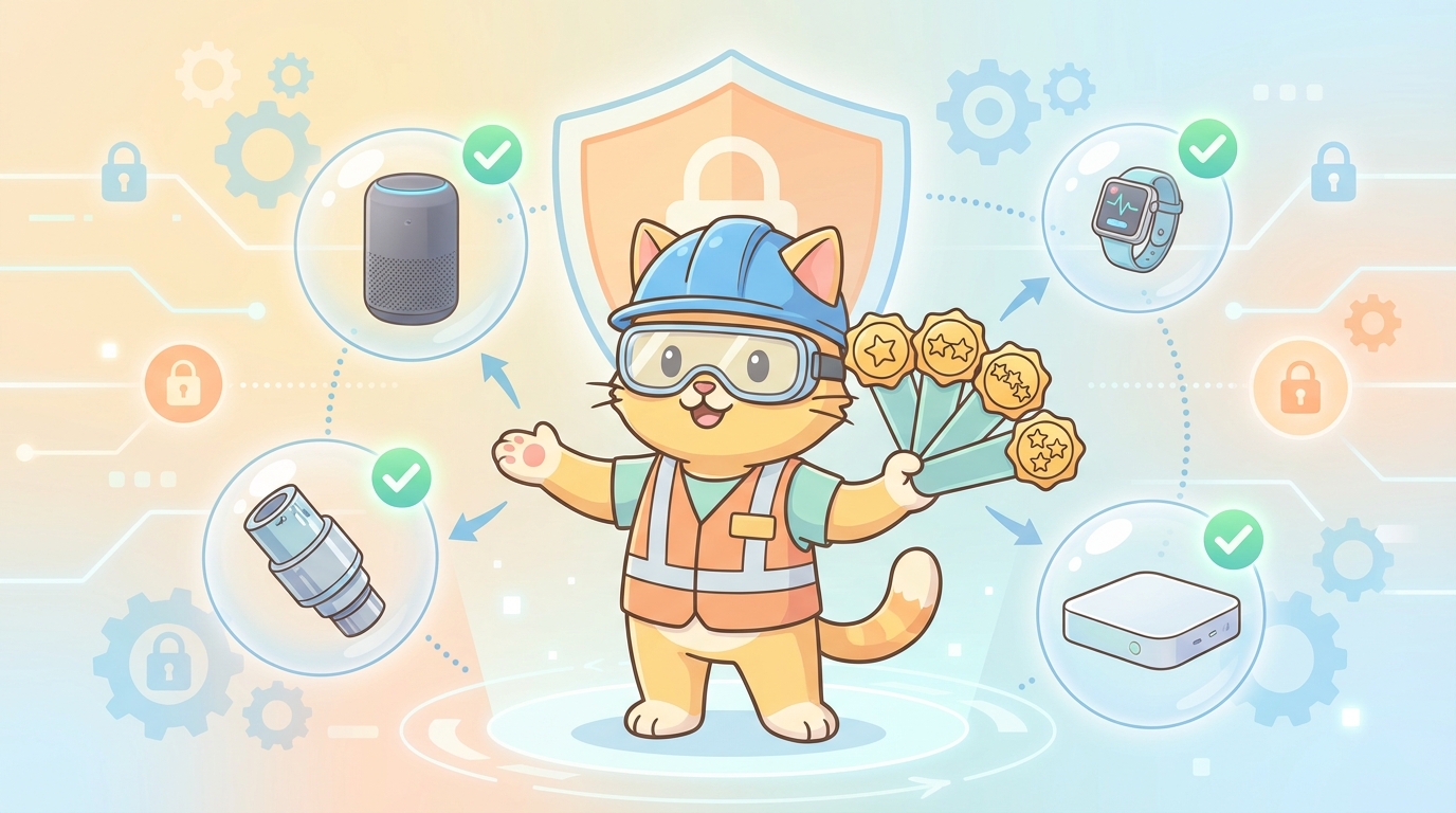 JC-STARセキュリティ認証制度の概念図