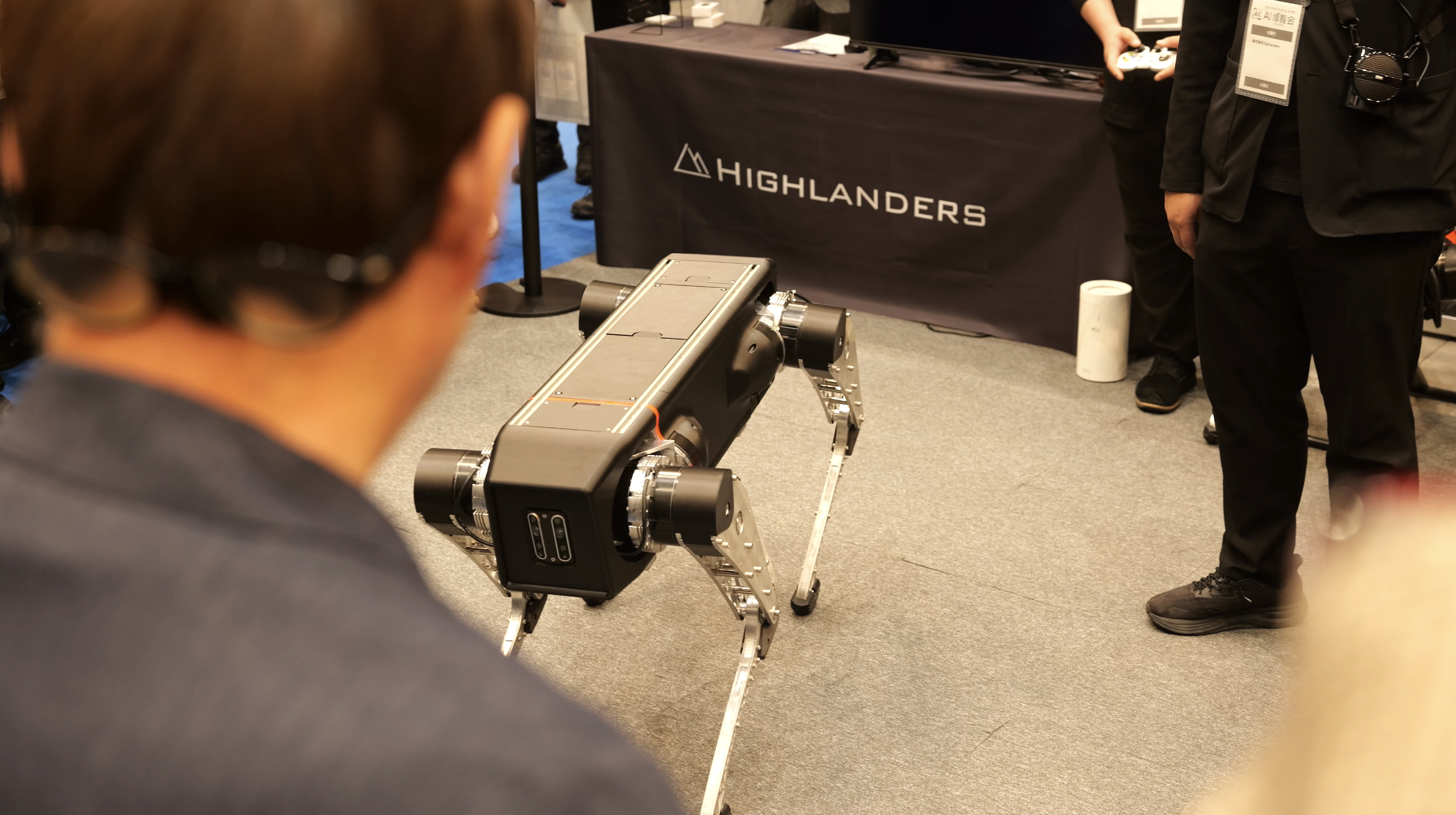 HIGHLANDERS社の四足歩行ロボット