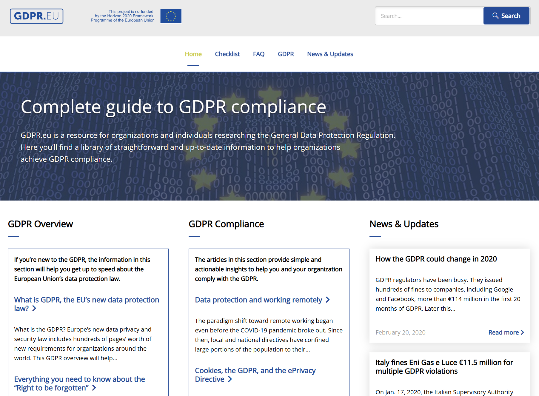 引用 : https://gdpr.eu/