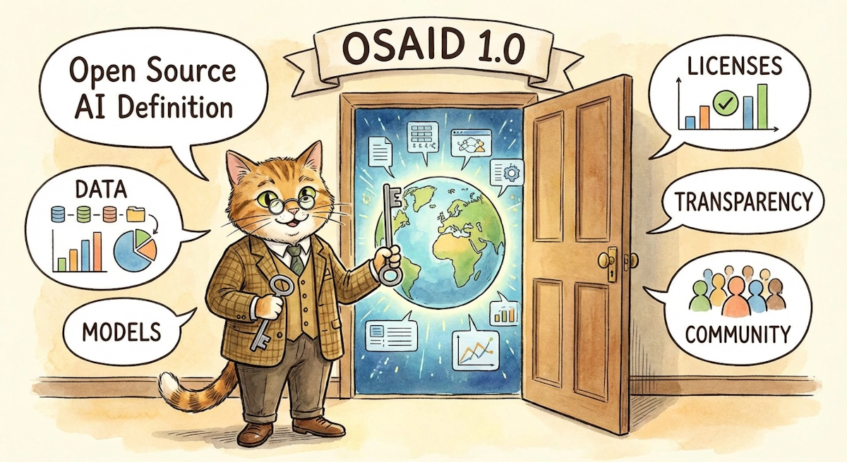 オープンソースAIの定義が決まった、OSAIDが開発者にもたらす3つの変化