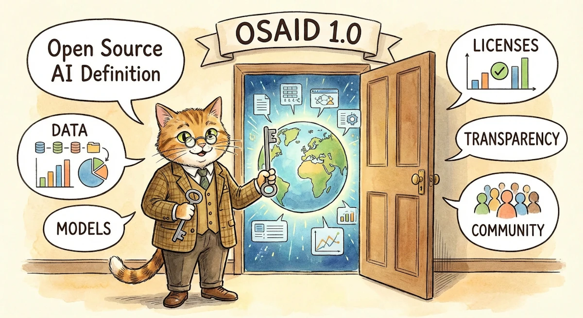 オープンソースAIの定義が決まった、OSAIDが開発者にもたらす3つの変化