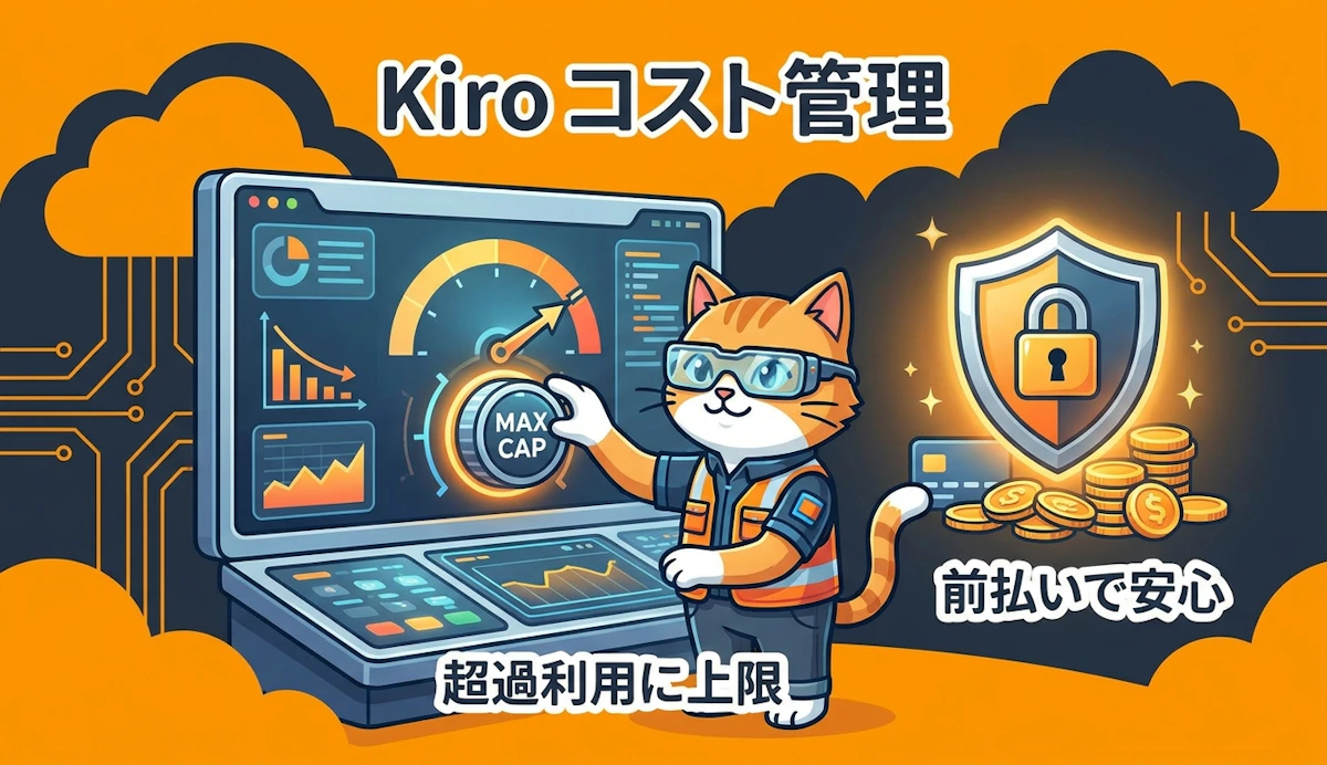 Kiroの超過利用上限設定と前払いでコストを守る