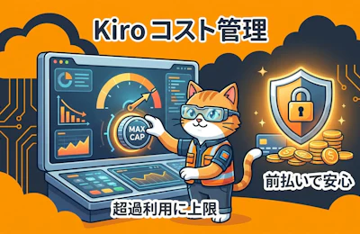 Kiroの超過利用上限設定と前払いでコストを守る