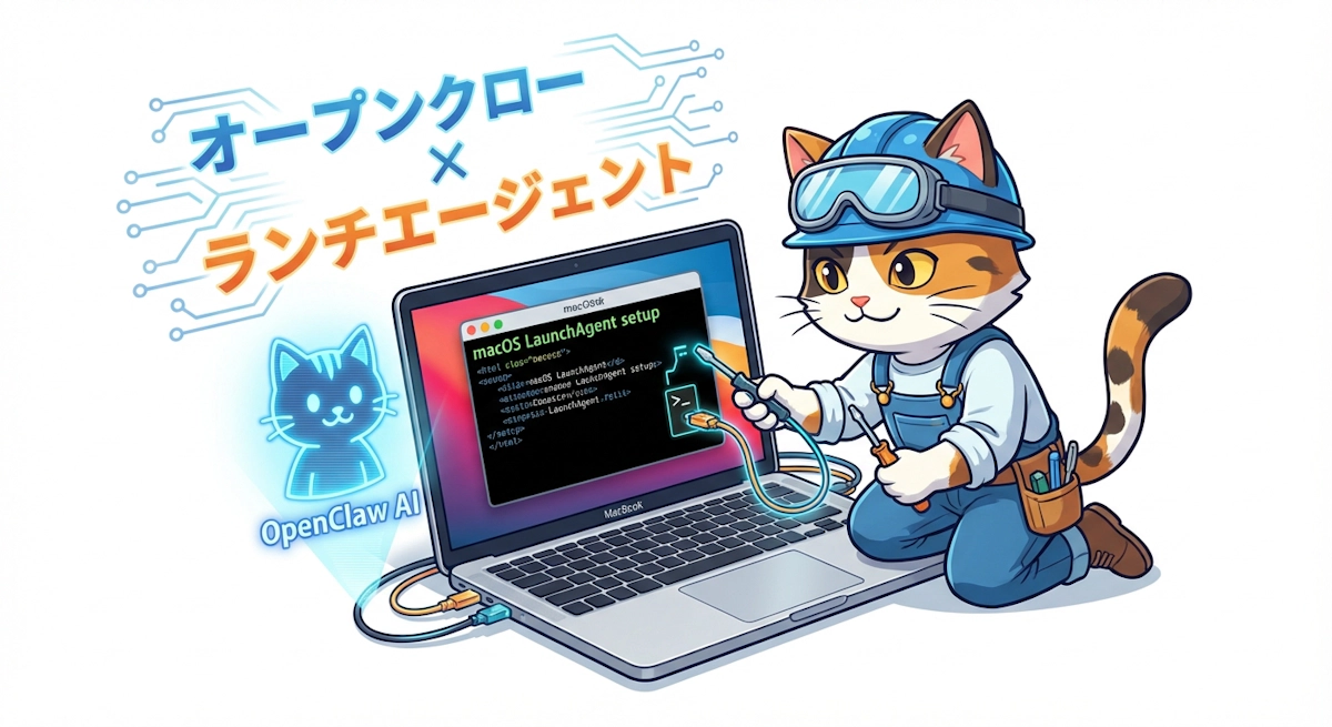 OpenClaw と LaunchAgent のススメ ― AI エージェントのプロセスを「正しく常駐化」する方法