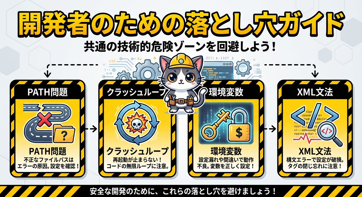 LaunchAgent設定時のよくあるハマりポイント