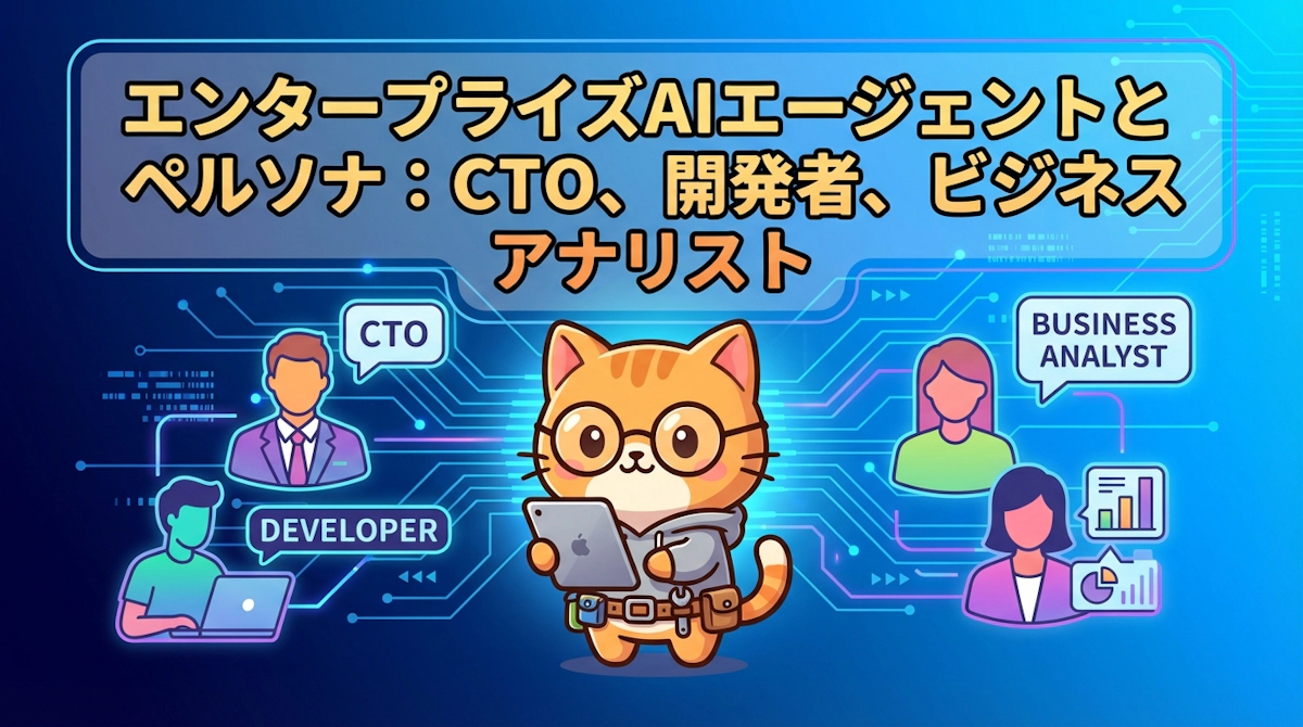 AWSが語るペルソナ別AIエージェント活用ガイド――エンタープライズでAgentic AIを運用するための役割別戦略