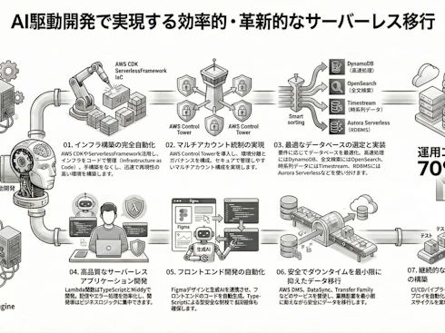 最先端AI駆動型による効率的・革新的なサーバーレス移行