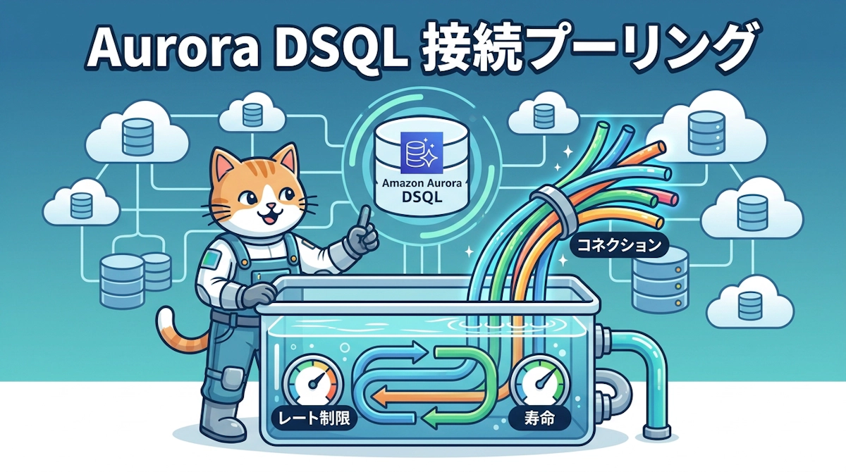 Amazon Aurora DSQL の接続プーリング戦略と実践ノウハウ