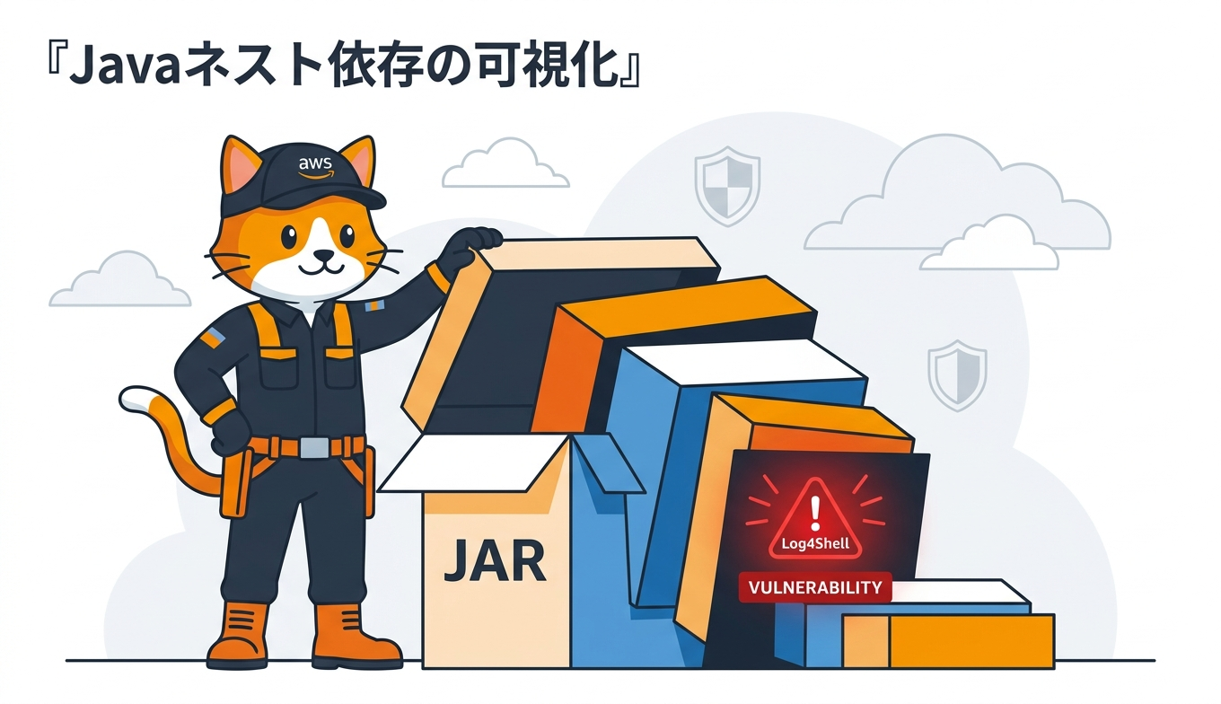 Amazon Inspector SBOM GeneratorでJavaのネスト依存に潜む脆弱性を見抜く実践ガイド