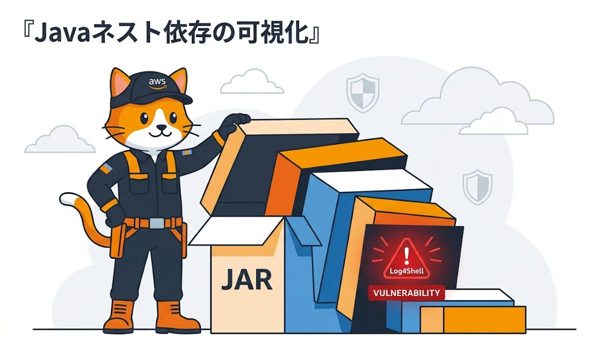 Amazon Inspector SBOM GeneratorでJavaのネスト依存に潜む脆弱性を見抜く実践ガイド