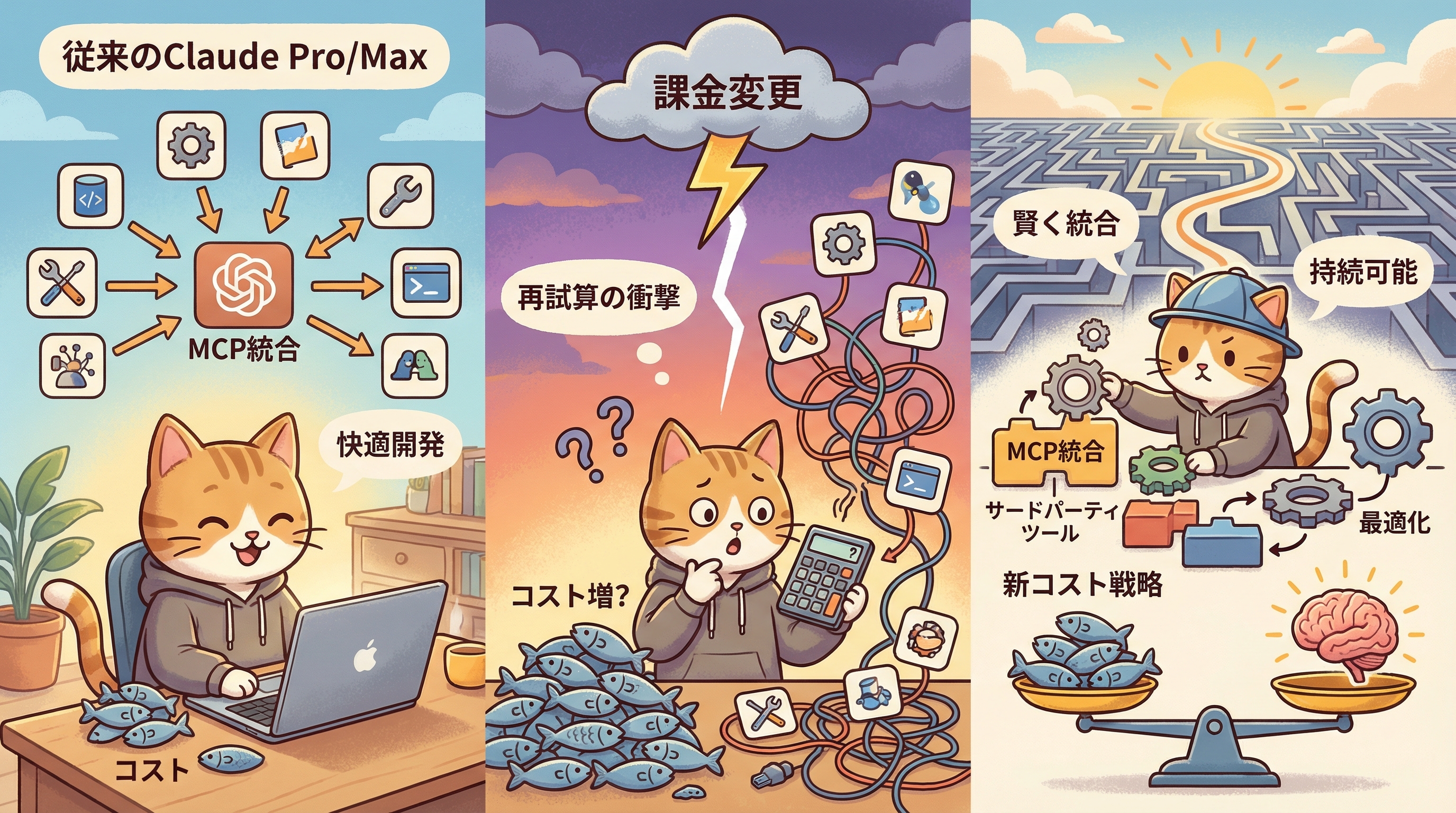 エージェント開発者へのコスト影響